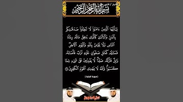 سورة البقرة الآيتين 263 و 264 بصوت الشيخ فارس عباد برواية حفص #القرآن_الكريم #اكسبلور #المصحف #viral