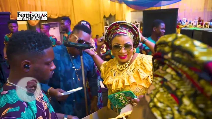 FEMI SOLAR live at JOGOR Centre.  PA ADEBAYO TITUS OGUNLEYE Final Respect Party in IBADAN.