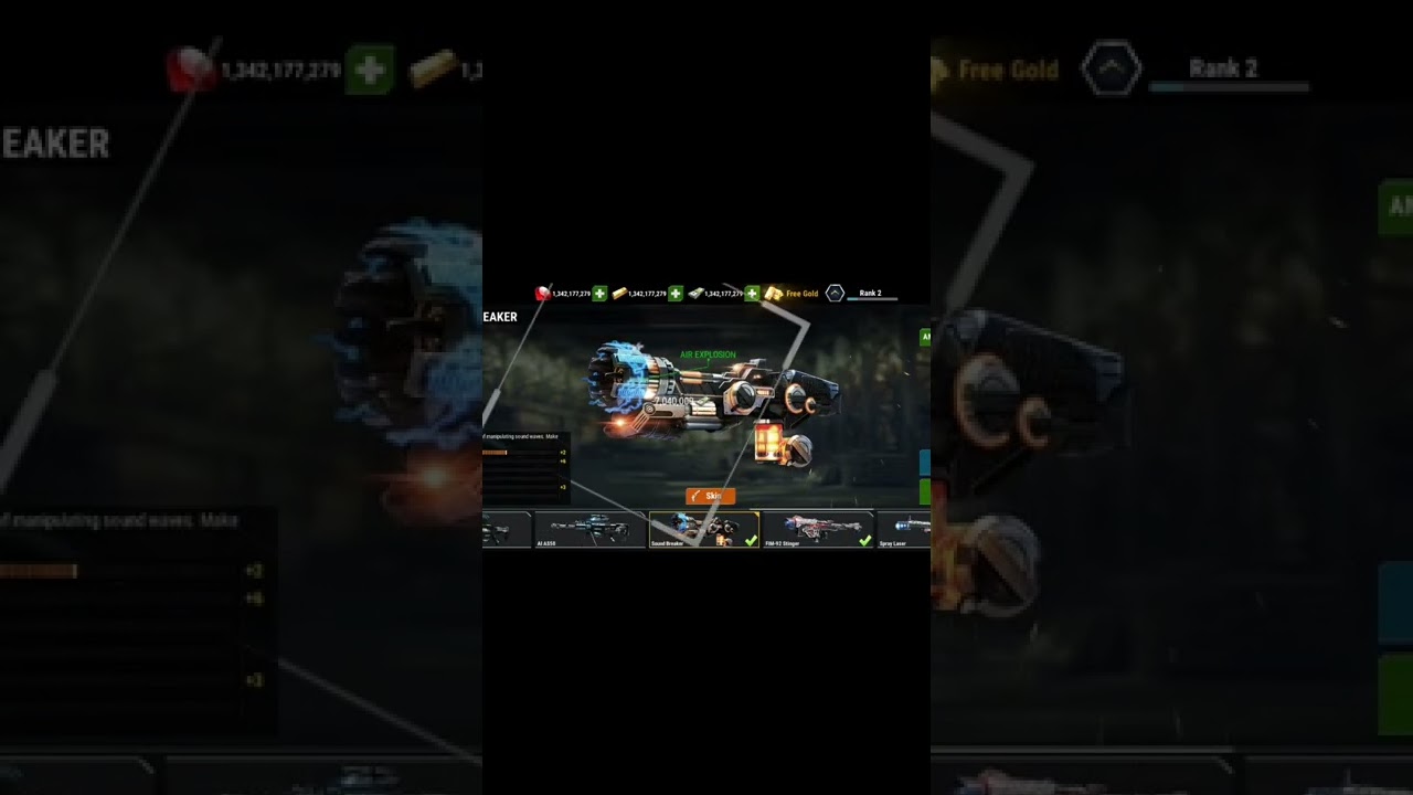 dead target sound breaker gun MAX--12--LEVEL 😱😱