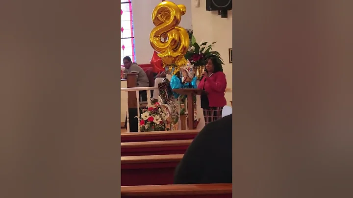 Bishop Willie Reynolds 85th birthday