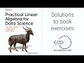 Linear algebra for data science, chapter 15 exercise 5 (create and visualize data for LDA)