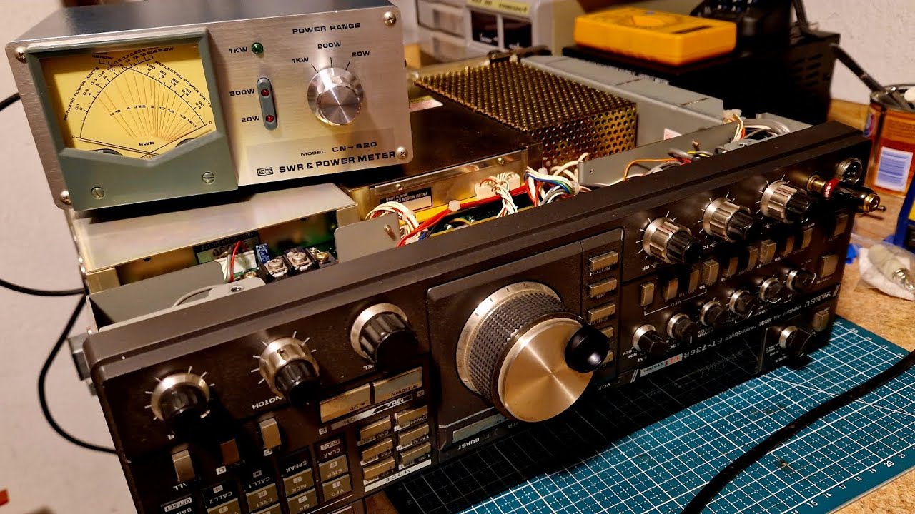 Naprawa zasilacza impulsowego w Yaesu FT736R