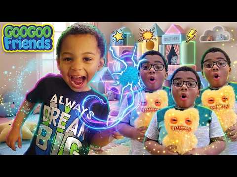 Goo Goo Gaga Twins Make Funny Noises! Hide & Seek for Kids | Goo Goo Friends TV Show for Kids