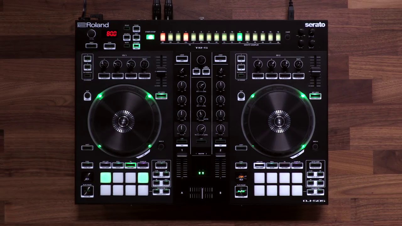 Roland DJ 505 Patrones del secuenciador - YouTube