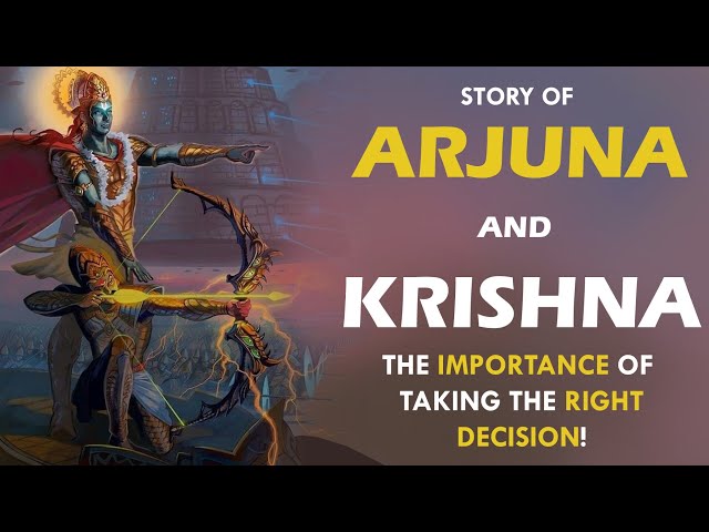 What Arjuna from Mahabharat taught me about life | Story of Arjun and Krishna's friendship | Hindi class=