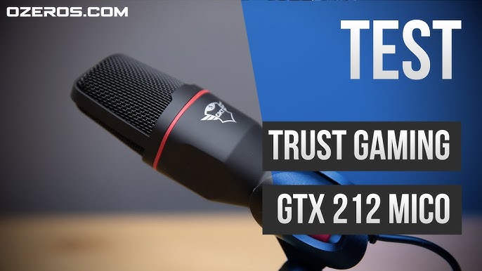 Trust Mico USB Microphone GXT 212 - Budget Microphone Review - YouTube