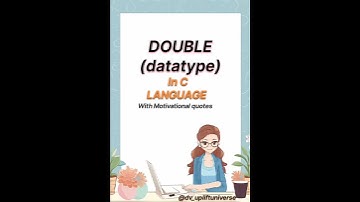 double (datatype)in c language|motivational quotes|#programmingshorts #programming #quotes