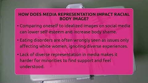 How Does Media Representation Impact Racial Body Image? - Inside Body Image