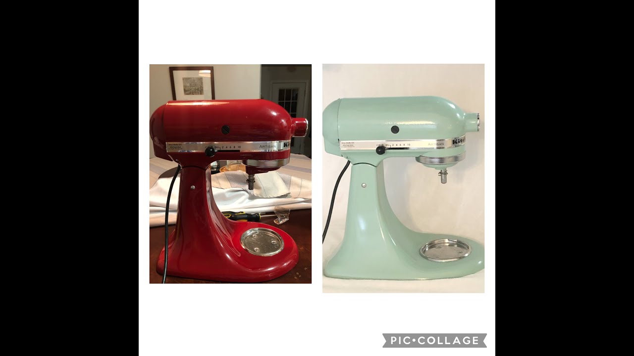 How to paint your Kitchenaid mixer! – oh yay studio – Color + Painting +  Making + Everyday celebrating