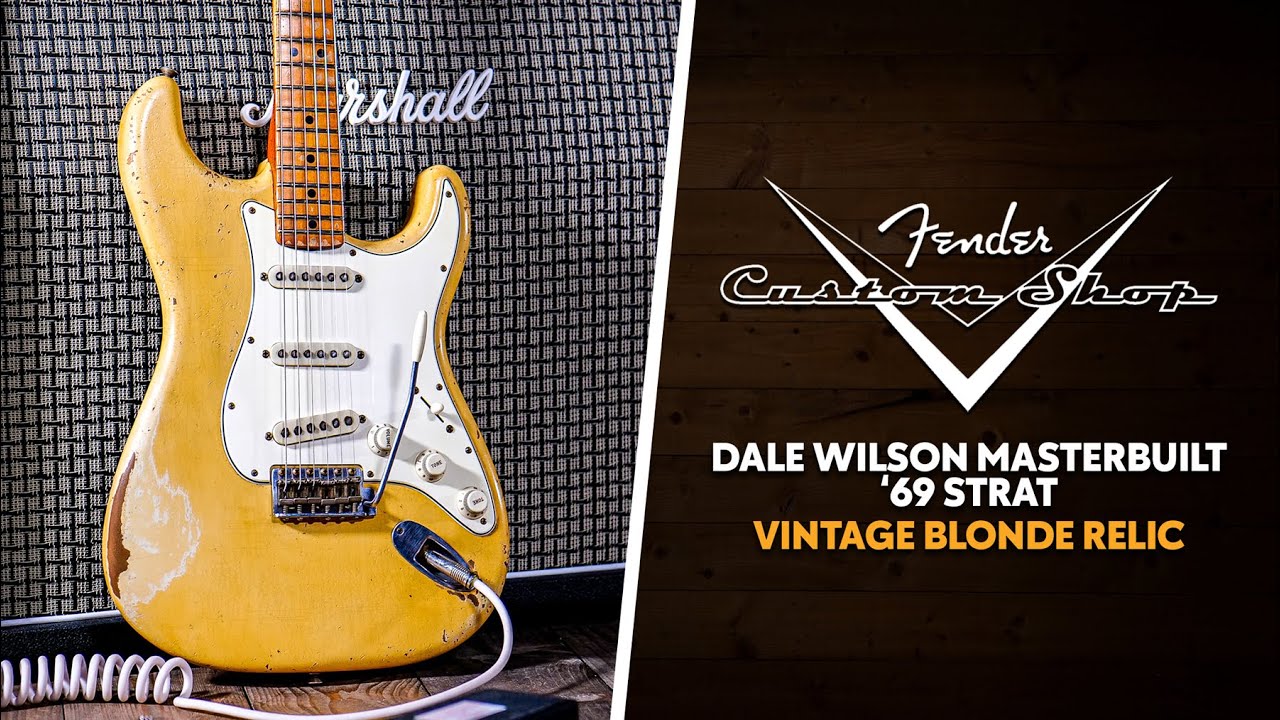 Peach Picks | Fender Custom Shop '69 Strat Dale Wilson Masterbuilt