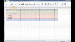 Excel 2010 - Contabilidad domestica con control de gastos e ingresos más detallado