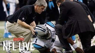 Adam Schefter agrees Panthers handled Cam Newton injury justly | NFL Live | ESPN