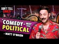 Mustached comedian struggles to relate to youth  matt obrien  stand up comedy