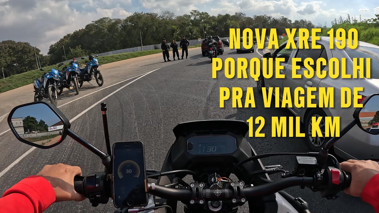 PORQUE ESCOLHI A NOVA XRE 190 PARA UMA VIAGEM DO RIO X MANAUS TOTAL DE 12 MIL KM PRA RODAR