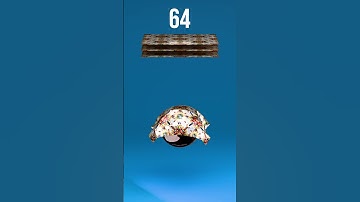 1M of FLORAL PATTERN vs RUBY BALL 🔮 | Most Satisfying Blender Physics Test