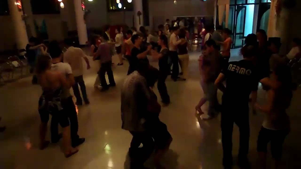 Salsa party at Hyec studio - Salsa in Hanoi Vietnam