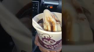 JOLLIBEE CHOCO SUNDAE #asmr #shorts #hazel #sundaeicecream #jollibeebidaangsaya #youtubeshorts