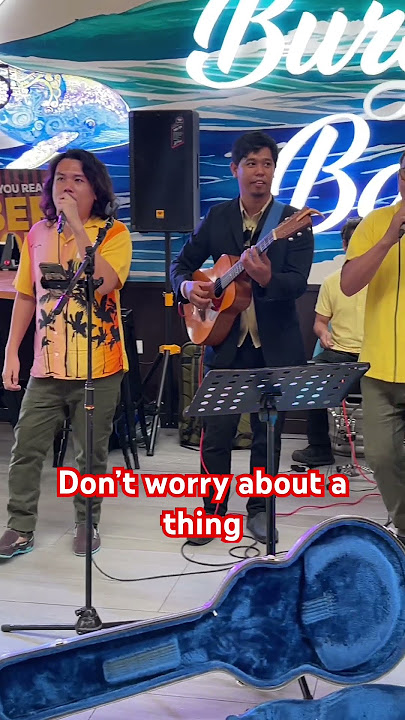 Dont worry about a thing - ingrid and band