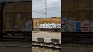 Wow 😲 Nice Graffiti Art on a Train