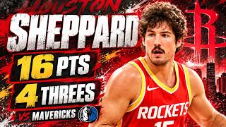 Details Reed Sheppard 16 pts 4 threes vs Mavericks 2026 Preseason Update