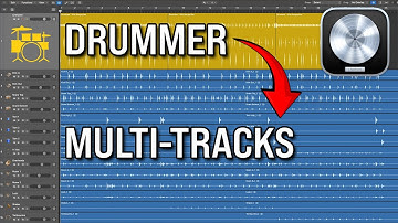 Export MULTITRACKS from Drummer or Drum Kit Designer (Logic Pro 11)