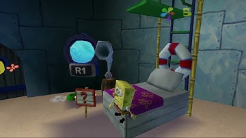 Spongebob Squarepants Battle For The Bikini Bottom (2003) Playthrough Part 1 (Bikini Bottom)