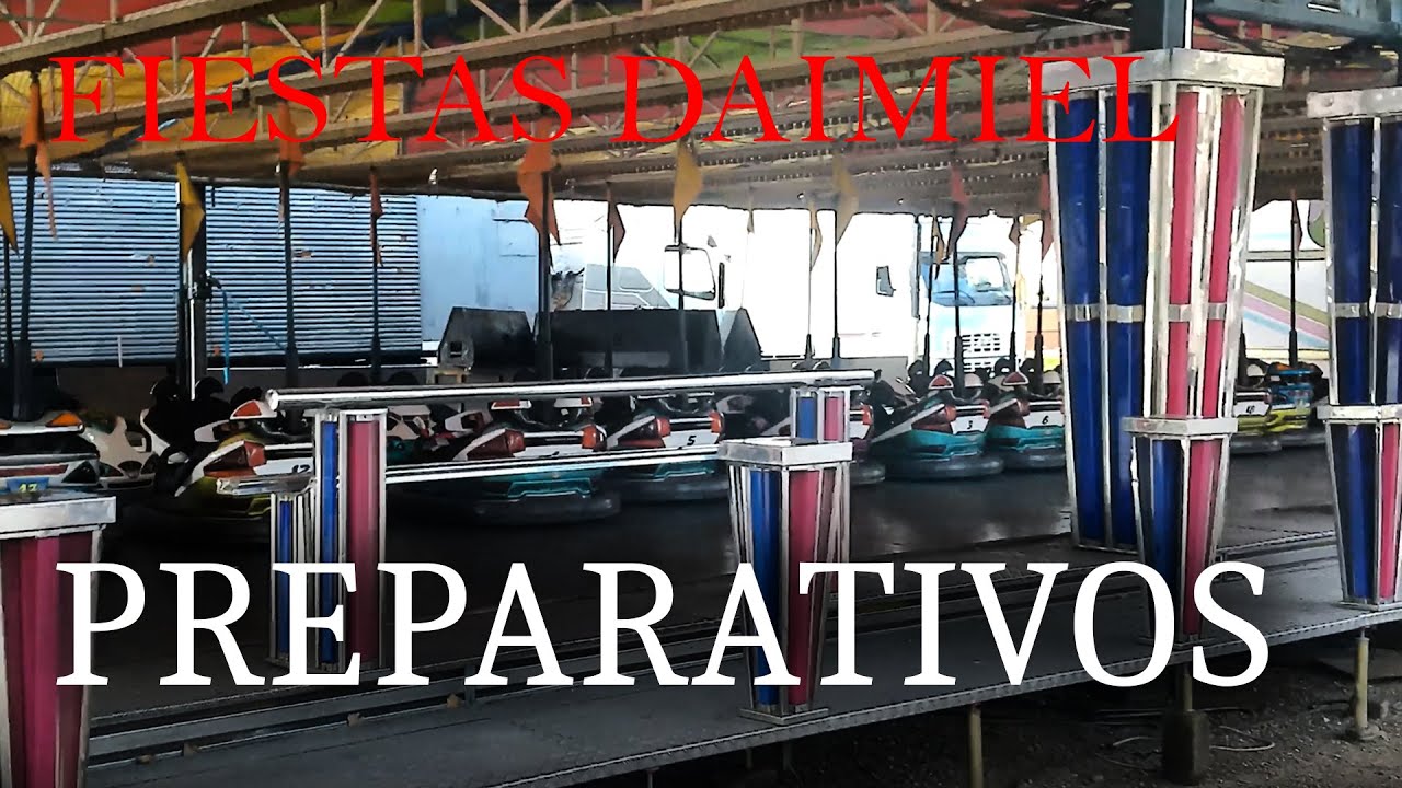 Preparativos Feria y Fiestas Daimiel (2021) #FeriaDaimiel2021