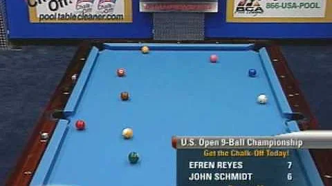 Billiards US Open 9-Ball Championship: Efren Reyes...