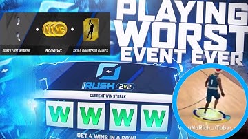 I BEAT A SS3 IN NBA 2K20 AND WON 2V2 RUSH