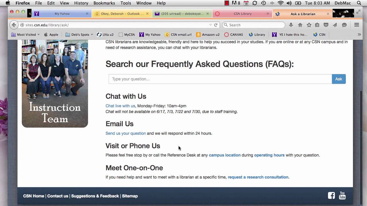 Using The CSN Library Web Site YouTube Using The CSN Library Web Site YouTube