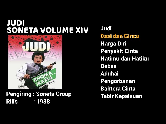 JUDI Album Soneta Volume 14 class=