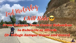 Cebu Transcentral Highway | TCH Balamban (2nd MotoVlog) | Gaisano Town Center to Balwarte ni Alfredo