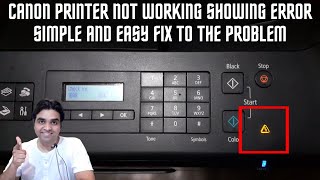 Canon Printer MX477 not Working Showing Orange Error light Instantly Fixed By Amit Kashyap kig