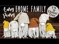 DIY • Gnome Family • Easy Peasy • Dollar Tree • $2 per Gnome