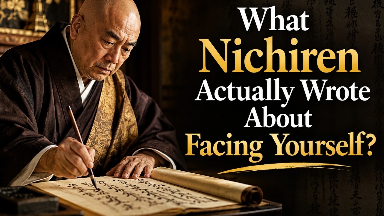 What Nichiren Actually Wrote About Facing Yourself? | Nichiren Buddhism