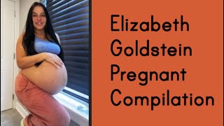 Heavily Pregnant Hilizgoldstein Belly Compilation | TikTok