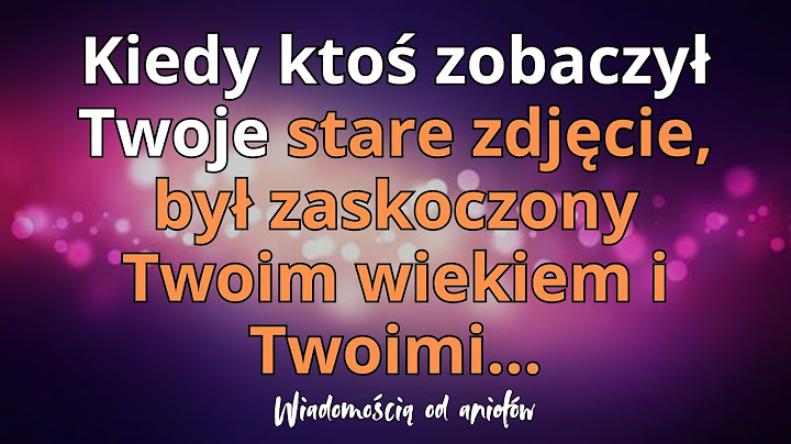 💌Kiedy ktoś zobaczył Twoje stare zdjęcie, był zaskoczony Twoim wiekiem i Twoimi...