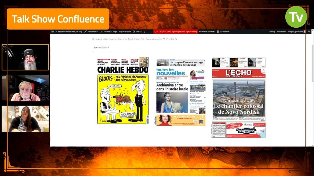 [REDIFF] Intro : Talk Show - Confluence du Sam 3/02/2024