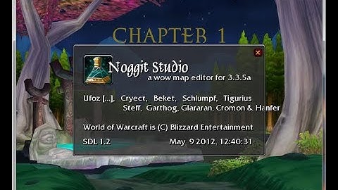 World of Warcraft Modding - Noggit Chapter 1