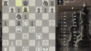 How to beat chippy in chess in 18 moves