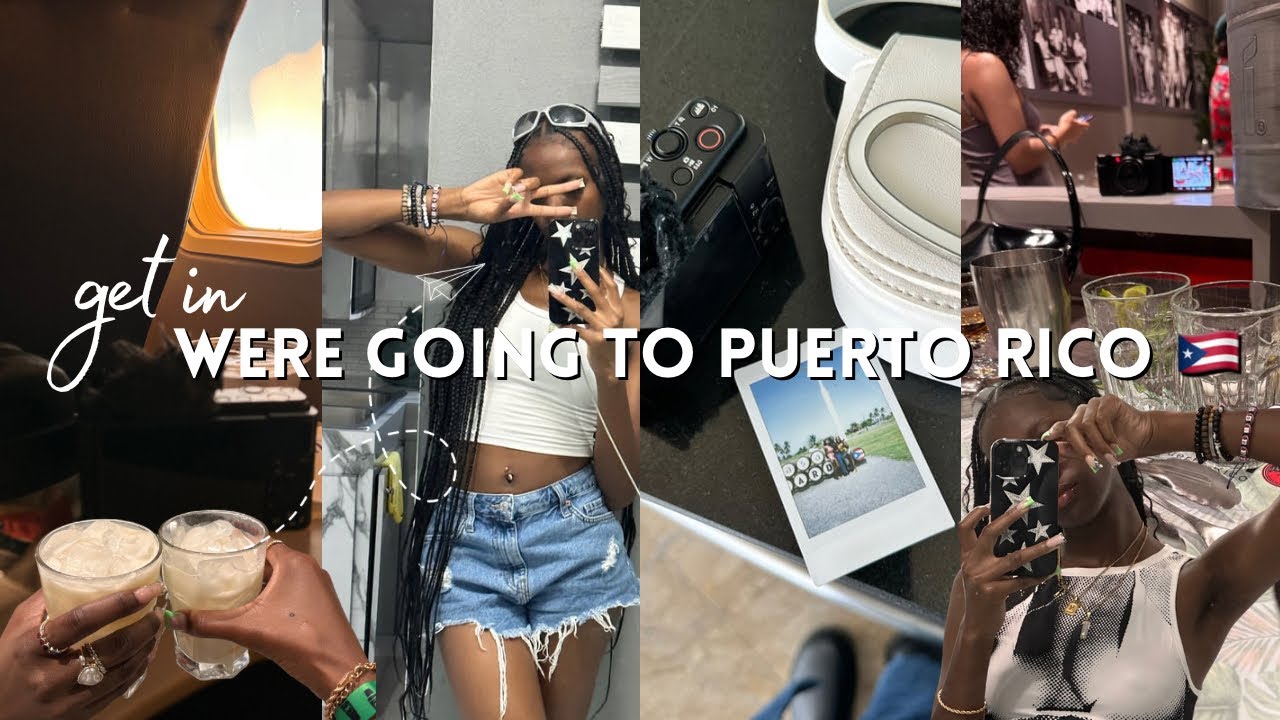 PUERTO RICO VLOG🏝️: ATV RIDING, BACARDI RUM MAKING, BEACH TIME,GETTING CUTE + MORE