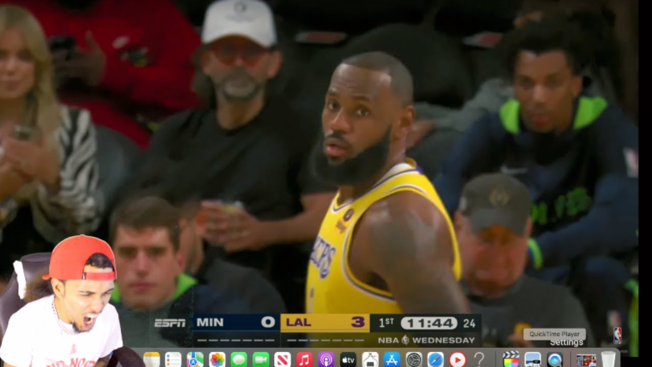 LAKERS VS TIMBERWOLVES FULL GAME HIGHLIGHTS (REACTION VIDEO) - YouTube