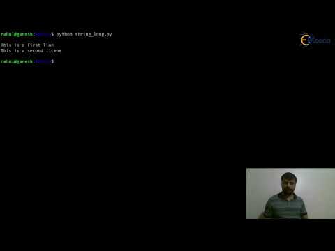 Multiline String in Print