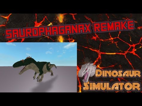 Saurophaganax Remake Allosaurus Maximus Dinosaur Simulator - allosaurus dinosaur simulator roblox gameplay espa#U00f1ol