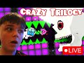 🔴FINALLY BEATING CraZy 100% 🔴1/3 CRAZY TRILOGY 🔴TODAY IS THE DAY. 🔴LATE STREAM