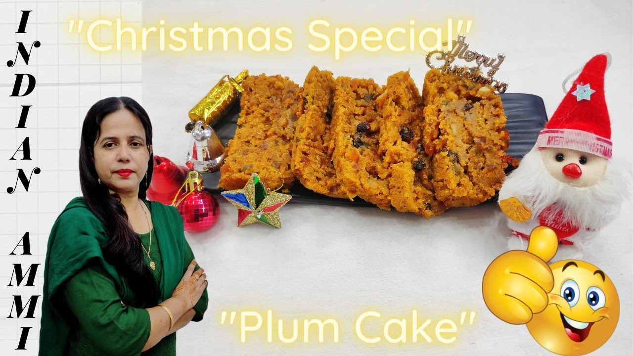 😍 Christmas Special Plum Cake Christmas Cake Recipe Indian Ammi