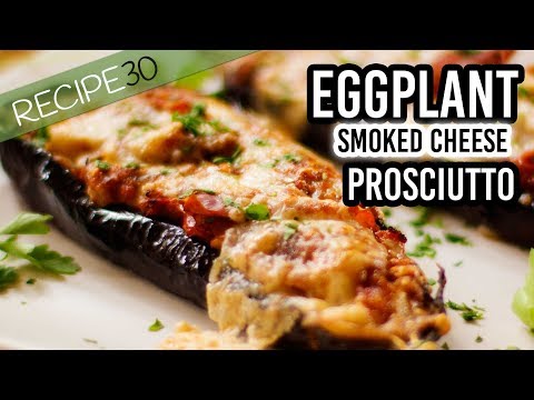 Video: Eggplant With Cheese And Garlic In The Oven - A Step By Step Recipe With A Photo