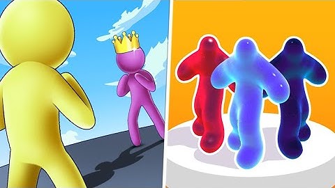 ▶️Giant Rush 🆚 Blob Runner 157WZQ| MAX LEVEL Mobile Game Walkthrough Videos Pro Gameplay iOS,Android