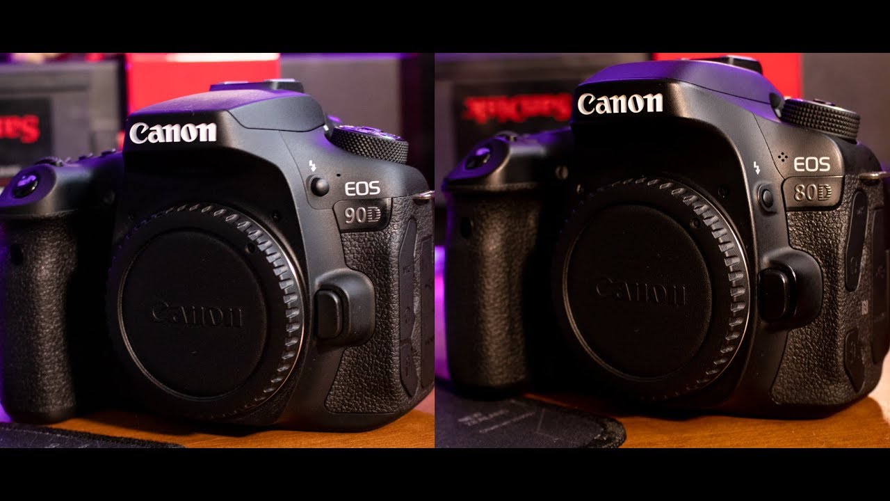 Canon 90D VS Canon 80D YouTube