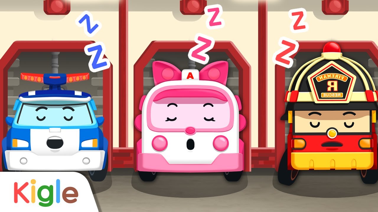 Robocar Poli | Permainan Kebiasaan | Bangun Mobil Polisi Ambulans | Kigle TV Indonesia